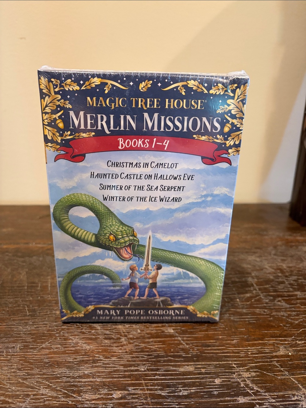 Magic Tree House: Merlin Missions Books 1-4 - Green Cover